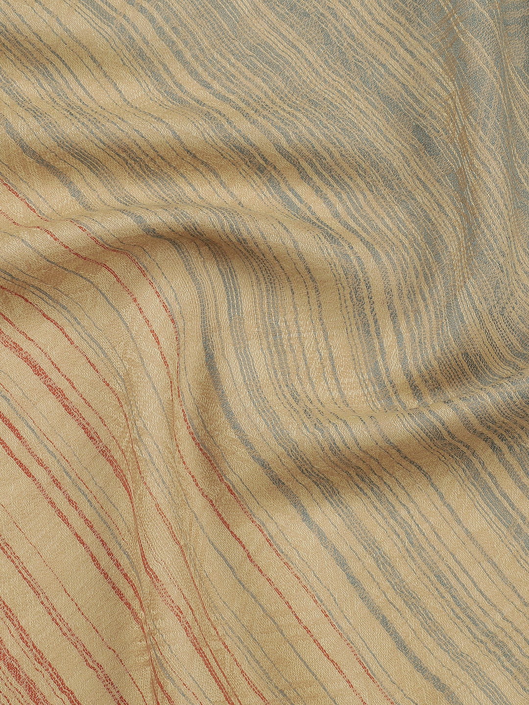 Akaar Pure Wool Jacquard Stole