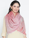 Akaar Pure Wool Jacquard Stole