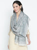 Sophia Pure Wool Jacquard Stole