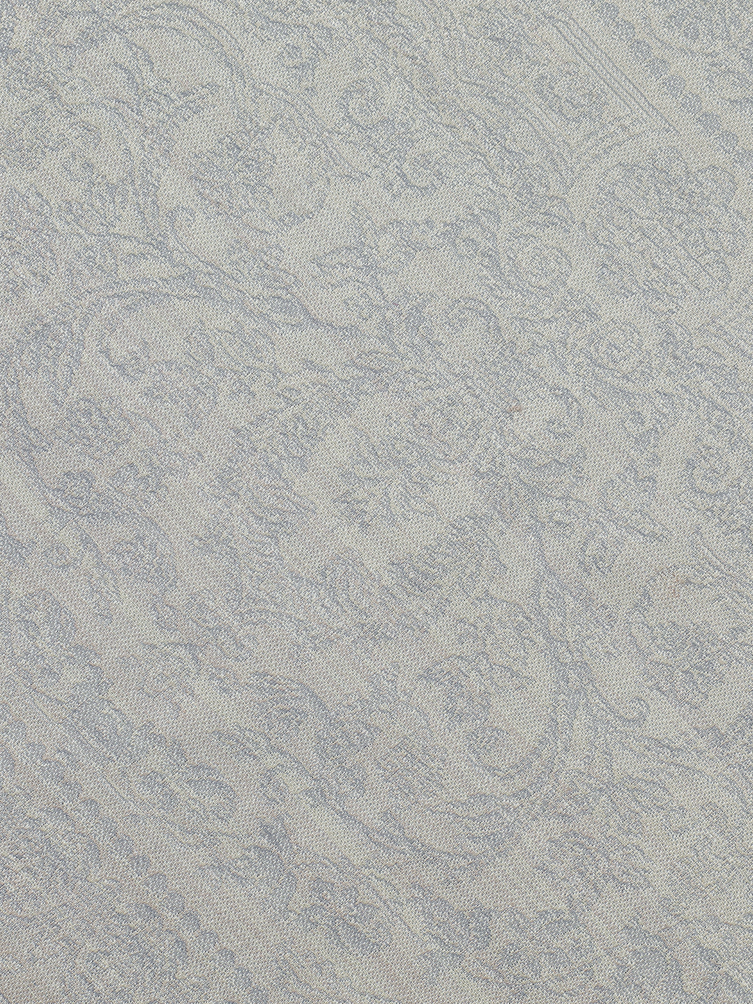 Kary Grey Pure Wool Jacquard Stole
