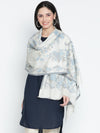 Rikisha Pure Wool Jacquard Stole