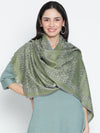 Azar Pure Wool Jacquard Stole