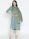 Azar Pure Wool Jacquard Stole