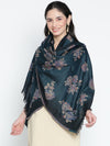 Vian Pure Wool Jacquard Stole