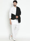 Timeless Men Woollen Solid Plain Stole