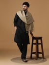 Timeless Men Woollen Solid Plain Stole