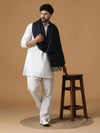 Timeless Men Woollen Solid Plain Stole