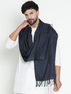 Timeless Men Woollen Solid Plain Stole