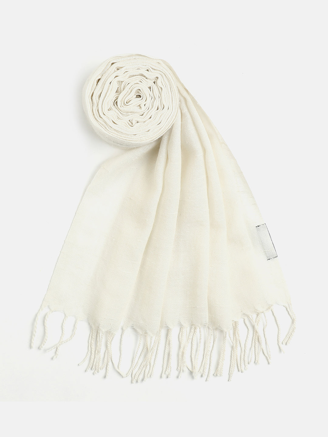 Radiance Woollen Solid Dobby Stole