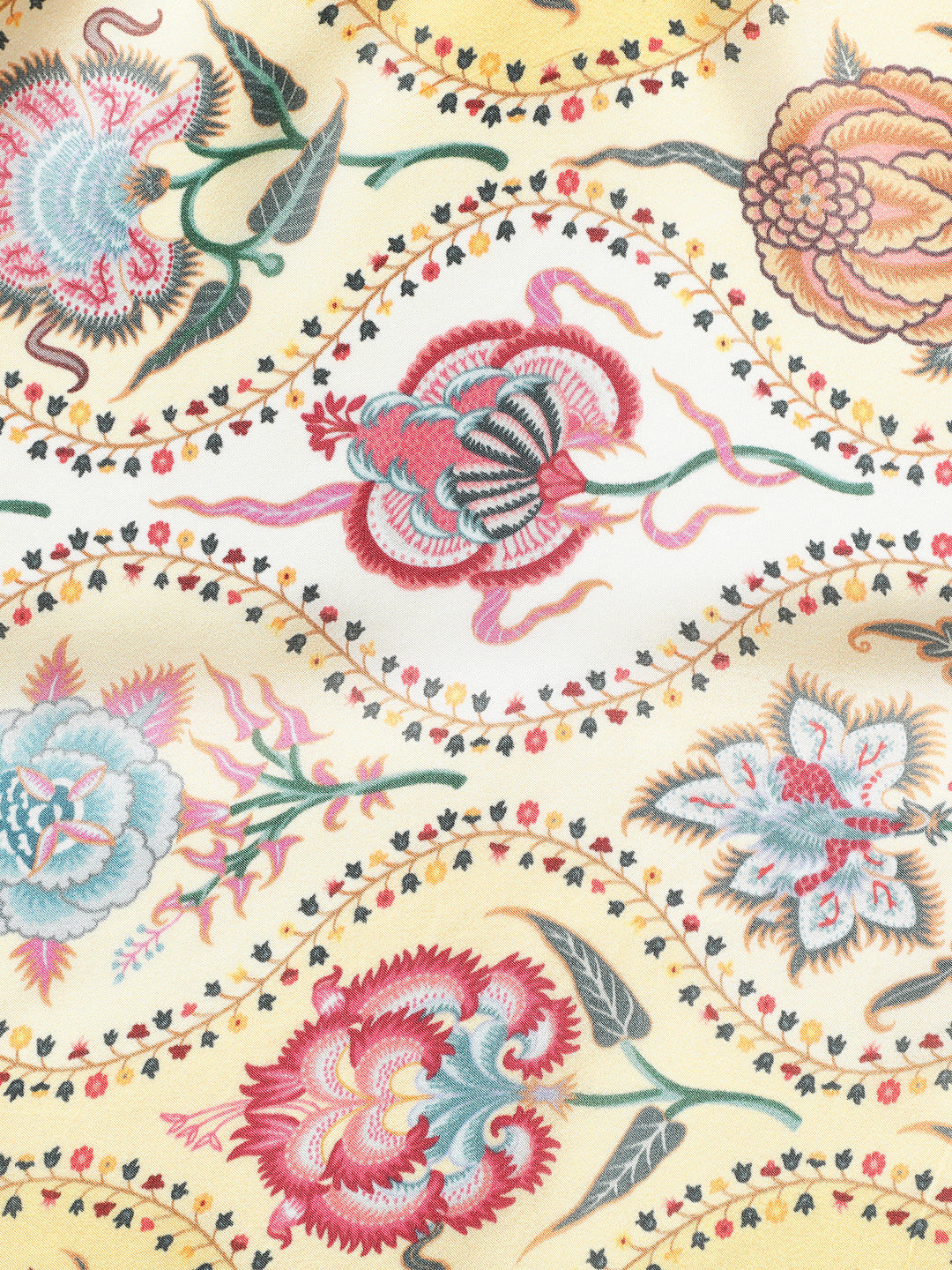Hannah Women Floral Pure Silk Printed Stole