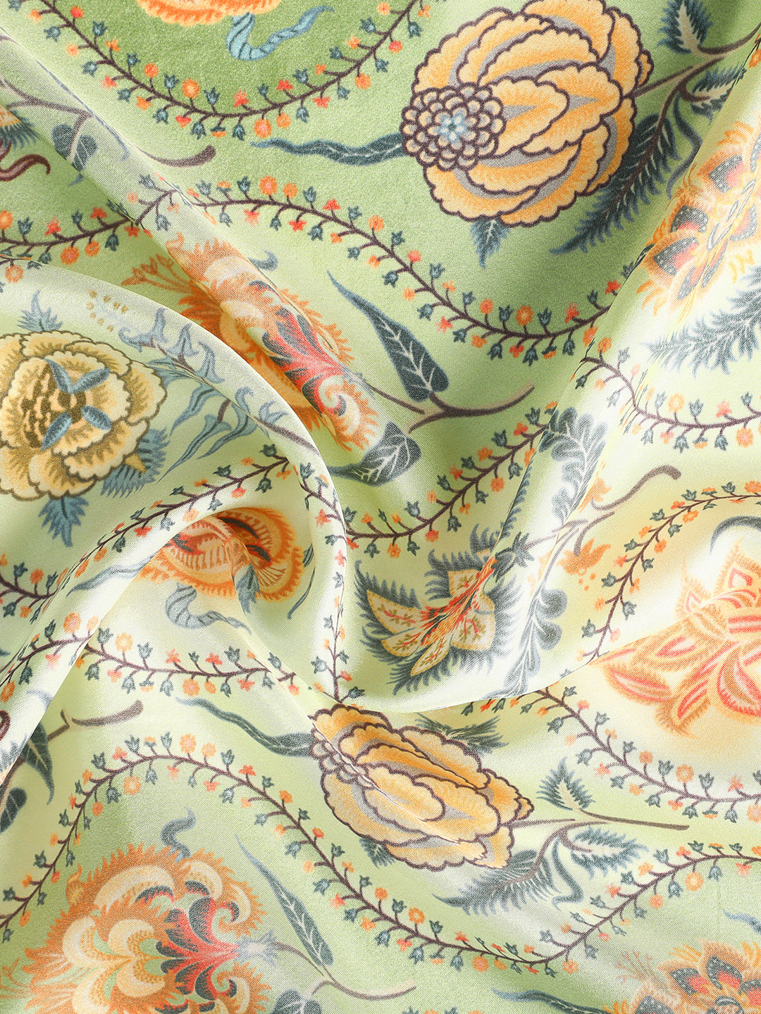 Hannah Women Floral Pure Silk Printed Stole