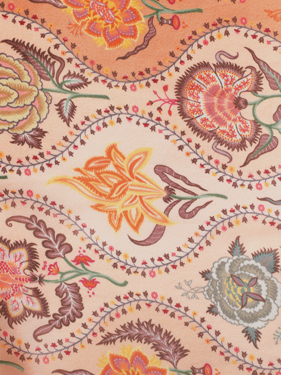 Hannah Women Floral Pure Silk Printed Stole