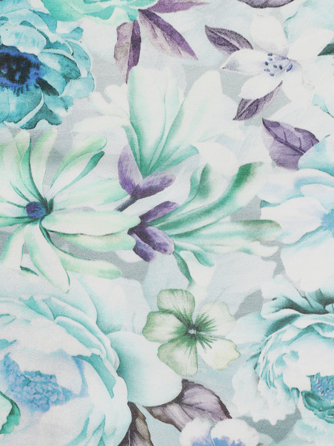 Gardenia Women Floral Pure Silk Printed Stole