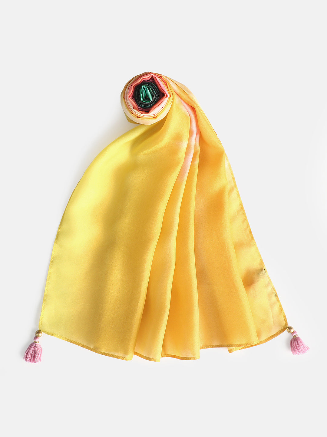 Hazel Women Pure Silk Printed Stole