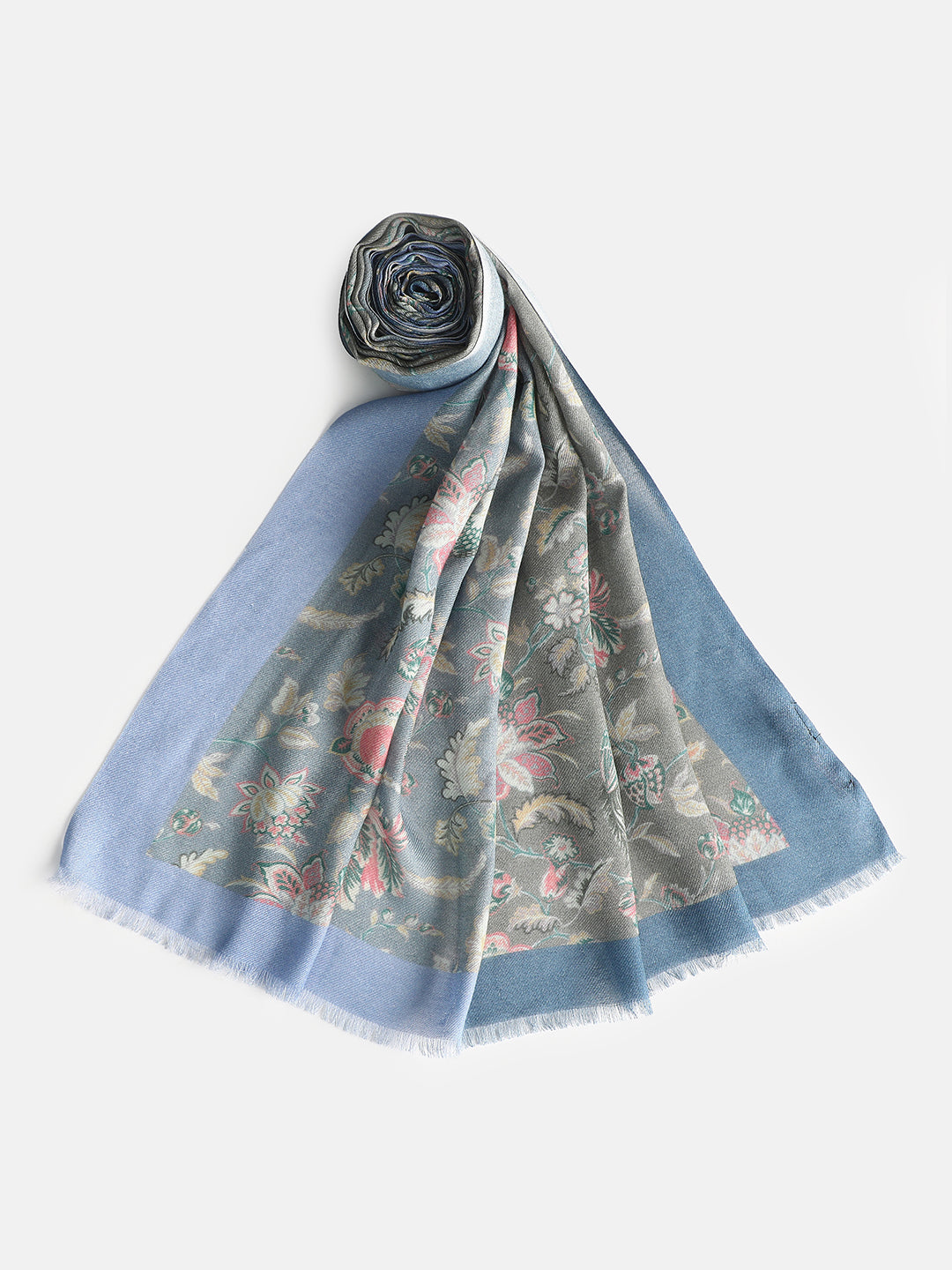Eesha Women Floral Modal Silk Printed Stole