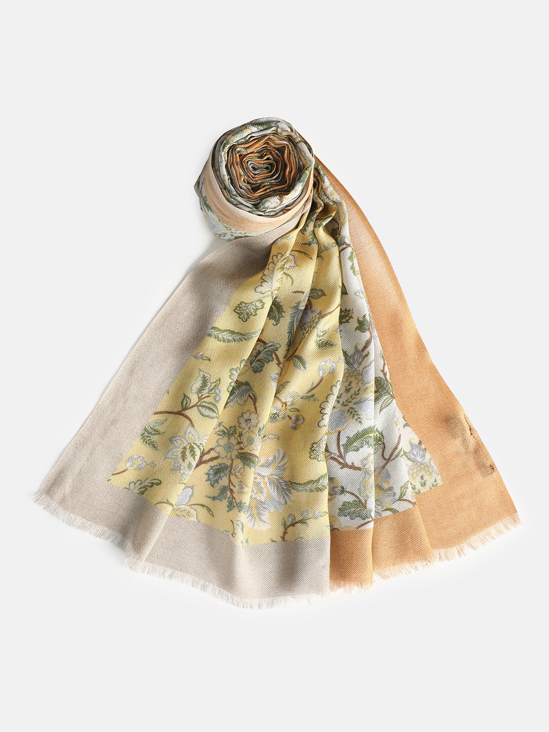Eesha Women Floral Modal Silk Printed Stole
