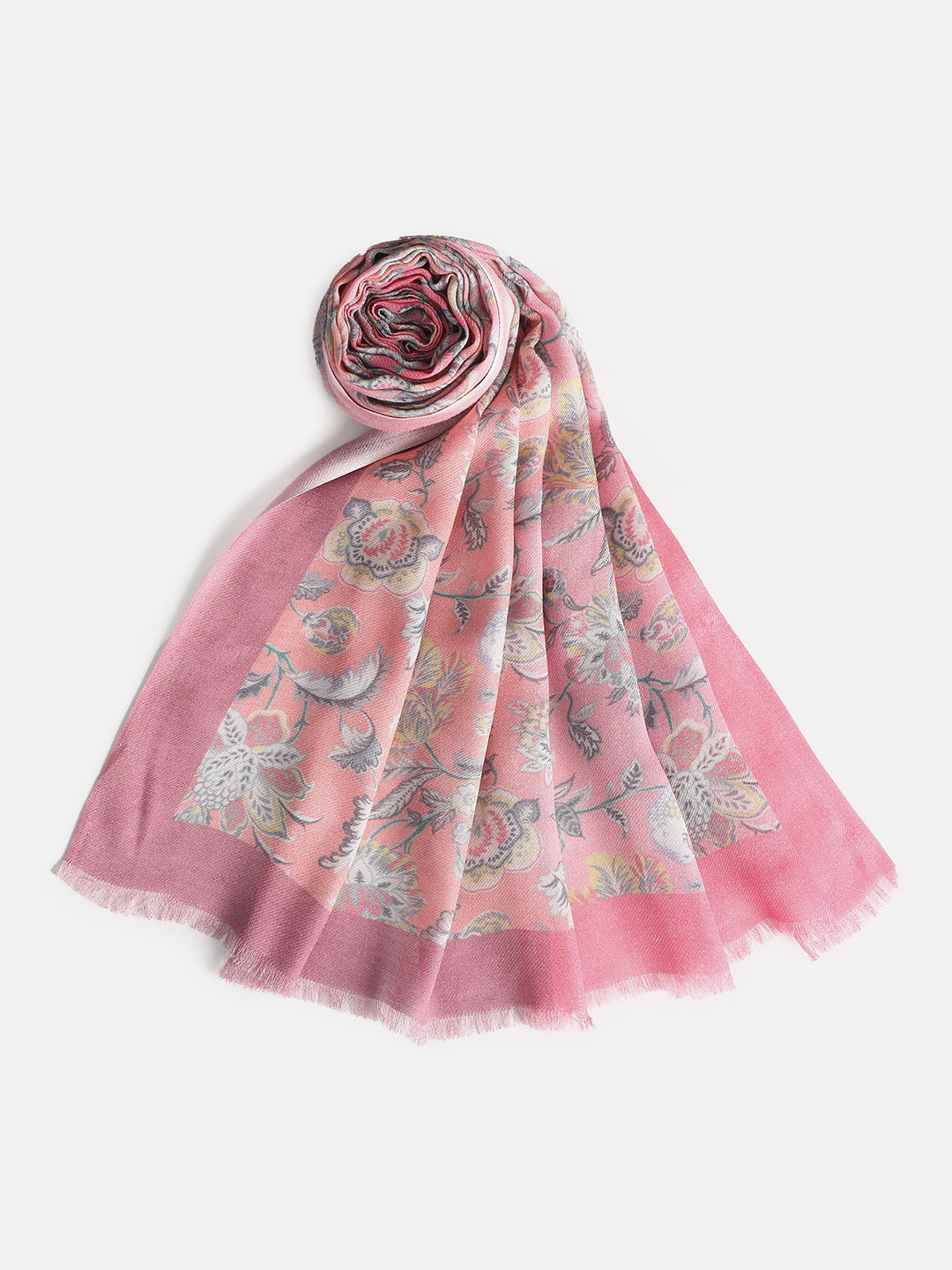 Eesha Women Floral Modal Silk Printed Stole
