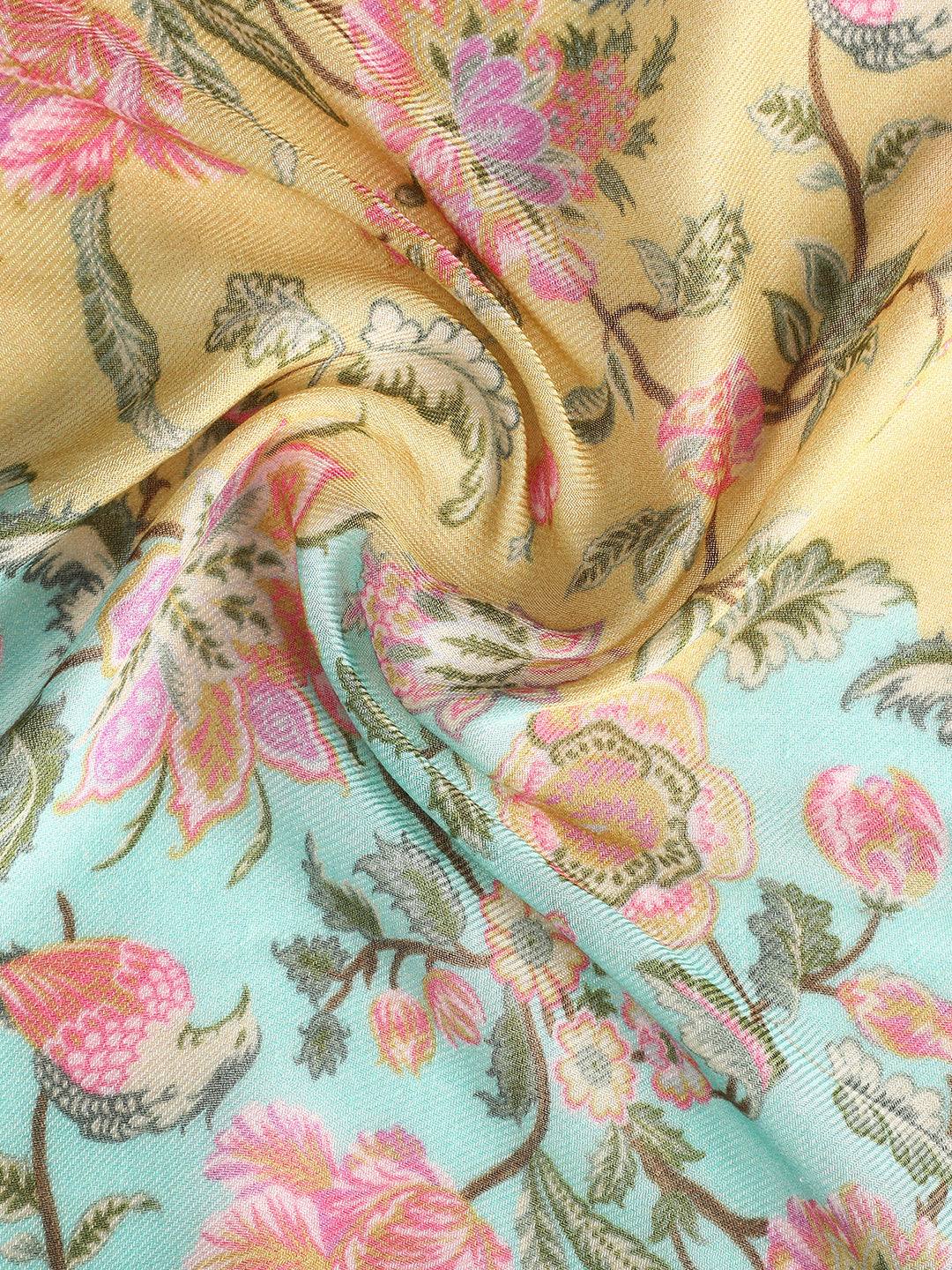 Eesha Women Floral Modal Silk Printed Stole