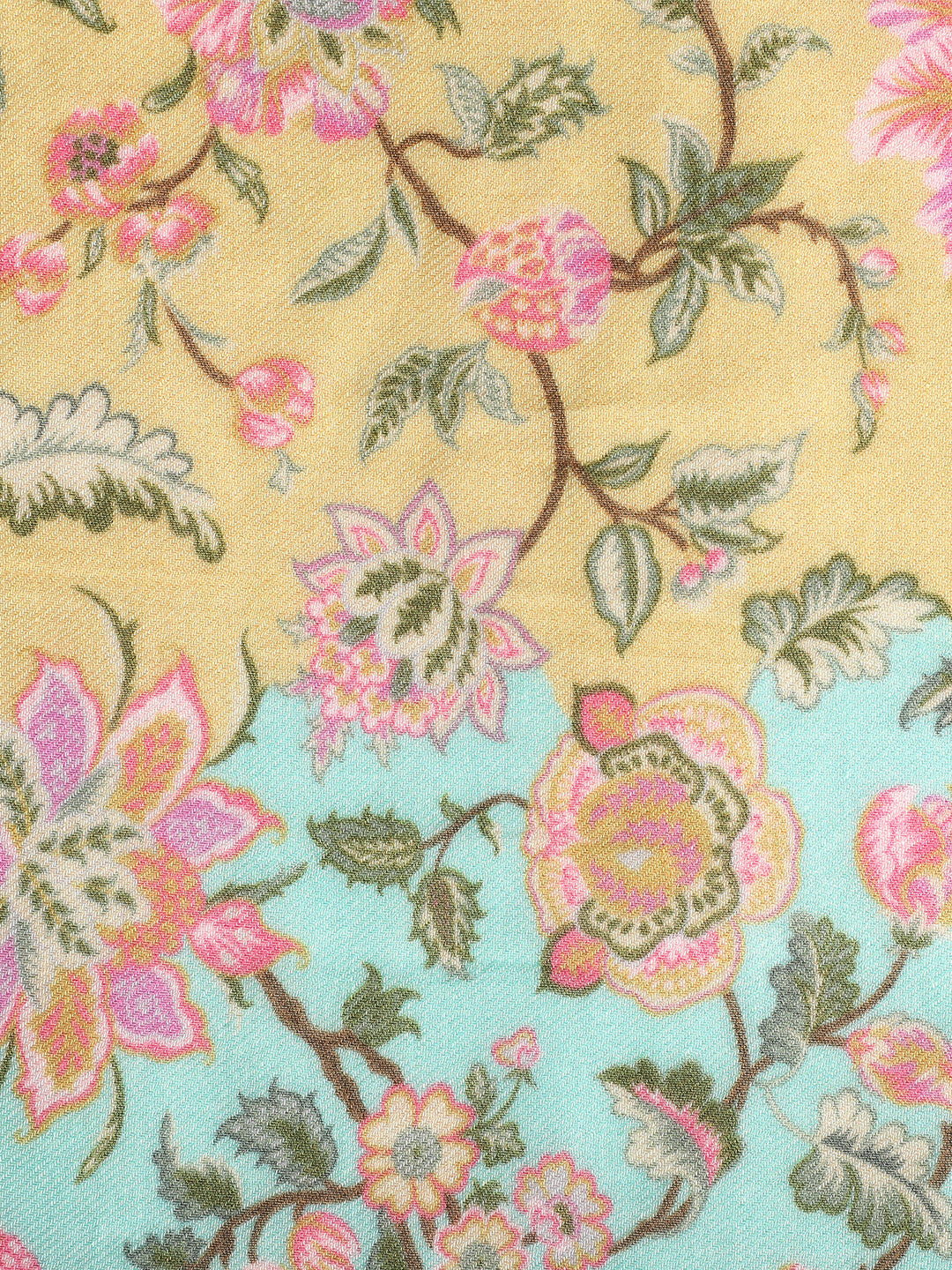 Eesha Women Floral Modal Silk Printed Stole
