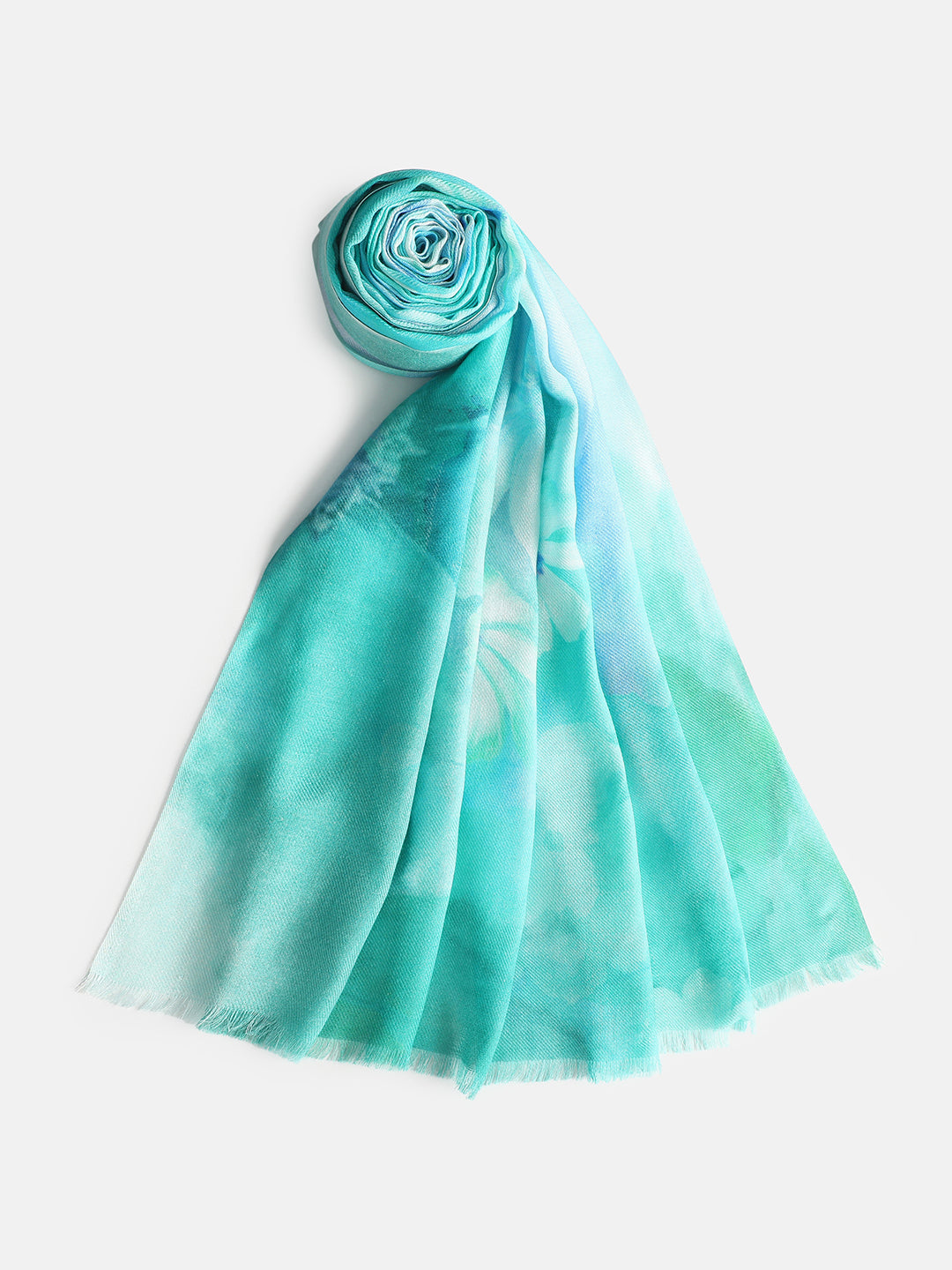 Ayana Women Floral Modal Silk Printed Stole