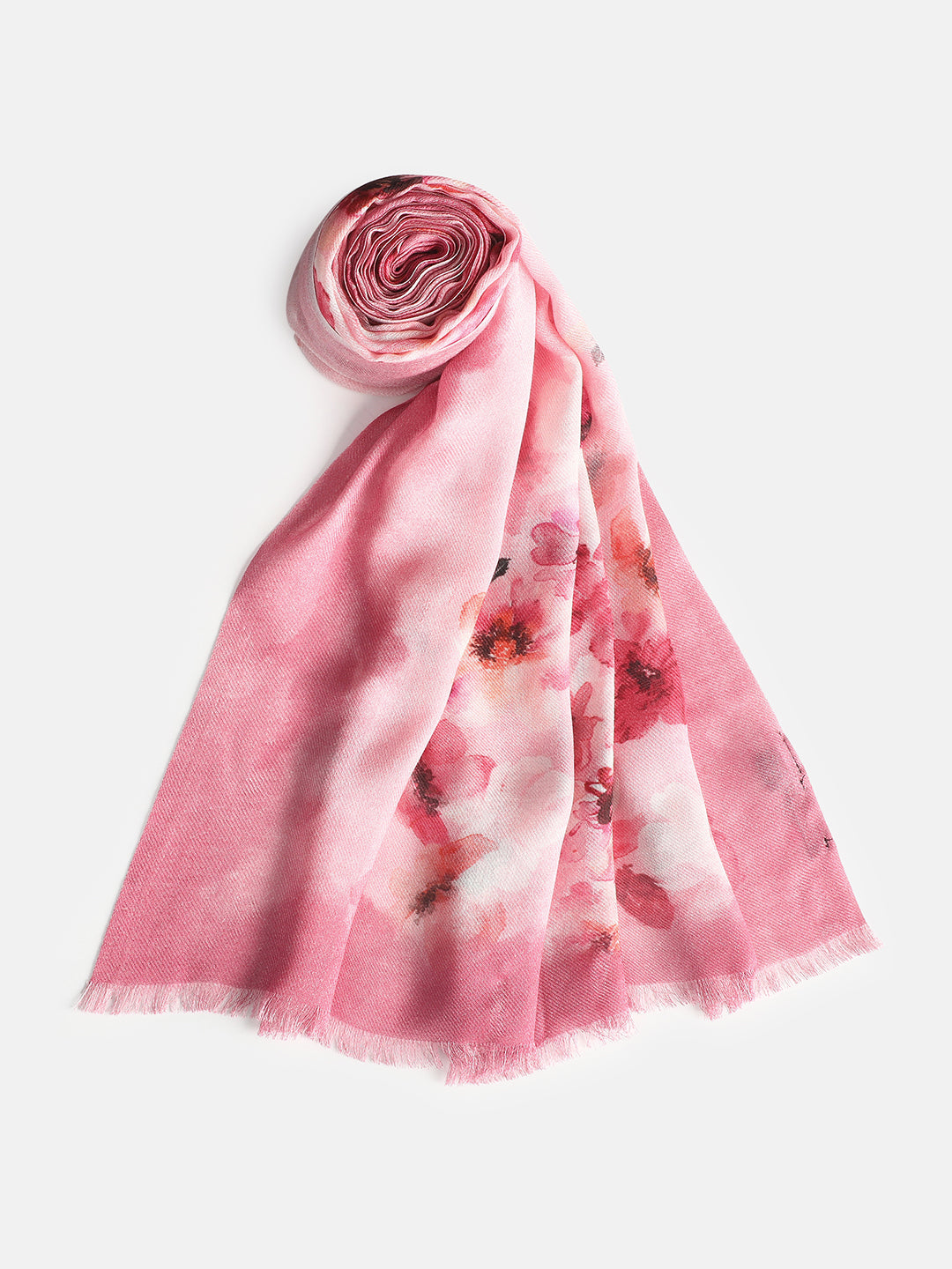 Ayana Women Floral Modal Silk Printed Stole