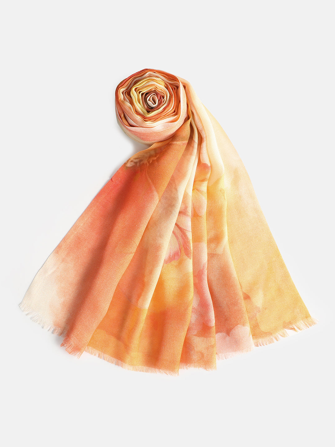Ayana Women Floral Modal Silk Printed Stole