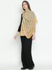 Celestial Charm Wool Lurex Printed Stole