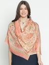 Celestial Charm Wool Lurex Printed Stole