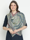 Baserra Paisley Wool Lurex Printed Stole