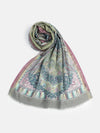 Baserra Paisley Wool Lurex Printed Stole