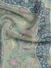 Baserra Paisley Wool Lurex Printed Stole