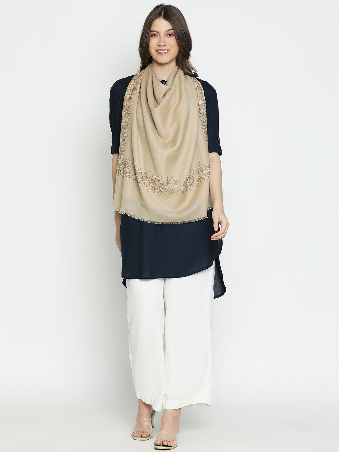 Radiant Glow Stole Illuminate Your Look