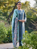 Kashida:Calico Chintz Woven Design Unstitched Suit Set