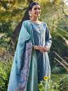 Kashida:Calico Chintz Woven Design Unstitched Suit Set