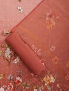 Dhree:Phool Schiffli Floral Printed Unstitched Suit Set