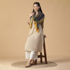 Mehwish Printed Wool Mettalic Stole