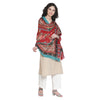 Peonies Floral Pure Wool Printed Shawl