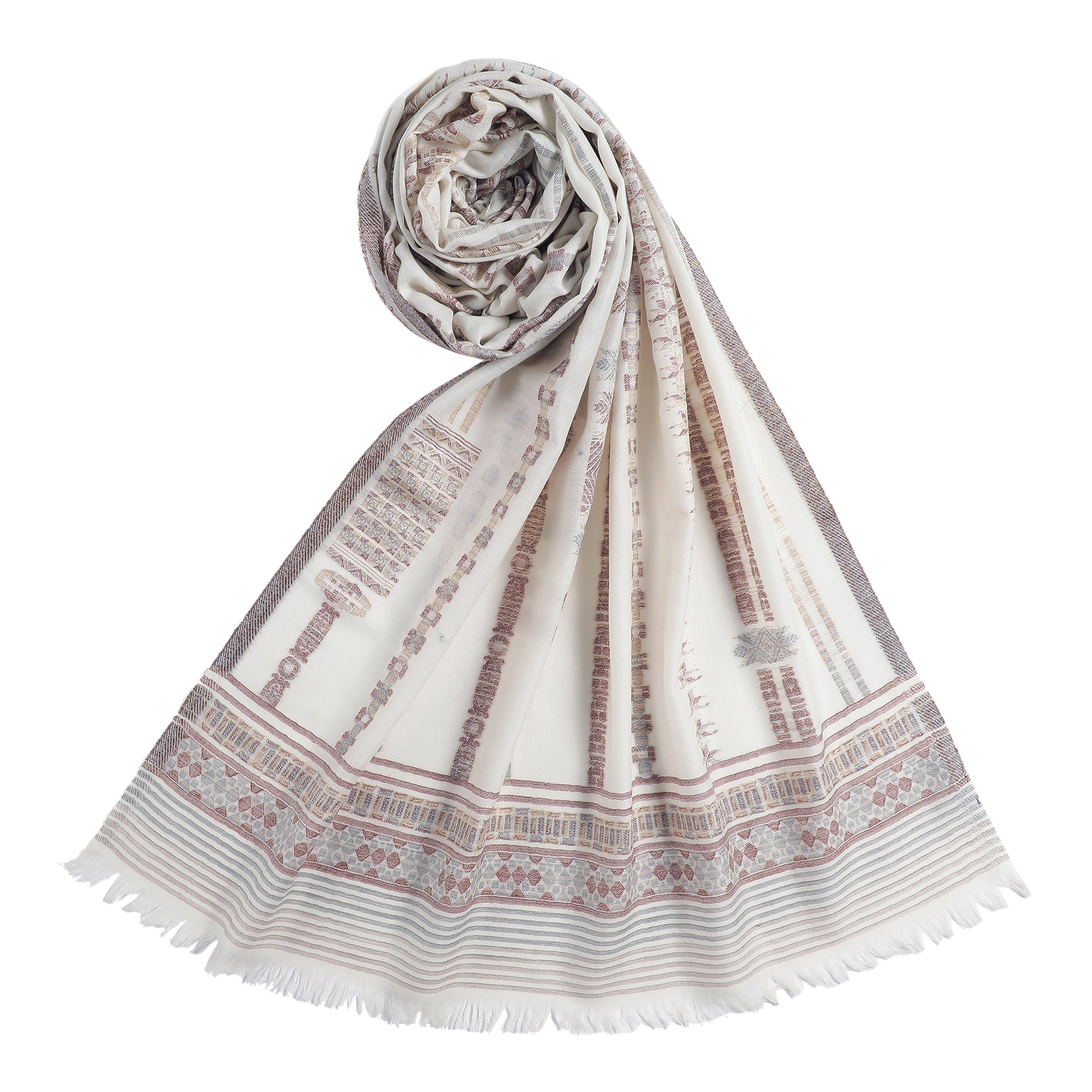Saumya Design Glam Metallic Wool Stole