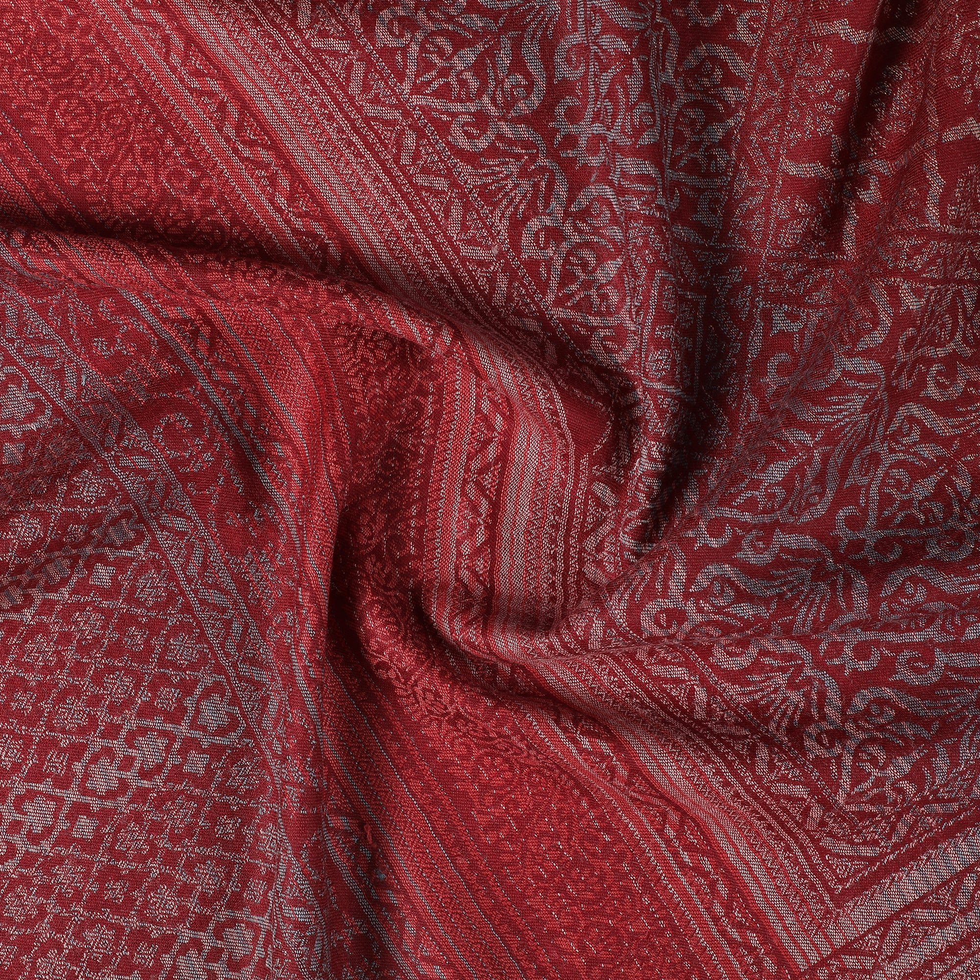 Omaira Woven Design Woolen Stole