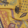 Aiza Printed Wool Mettalic Stole