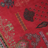 Aiza Printed Wool Mettalic Stole