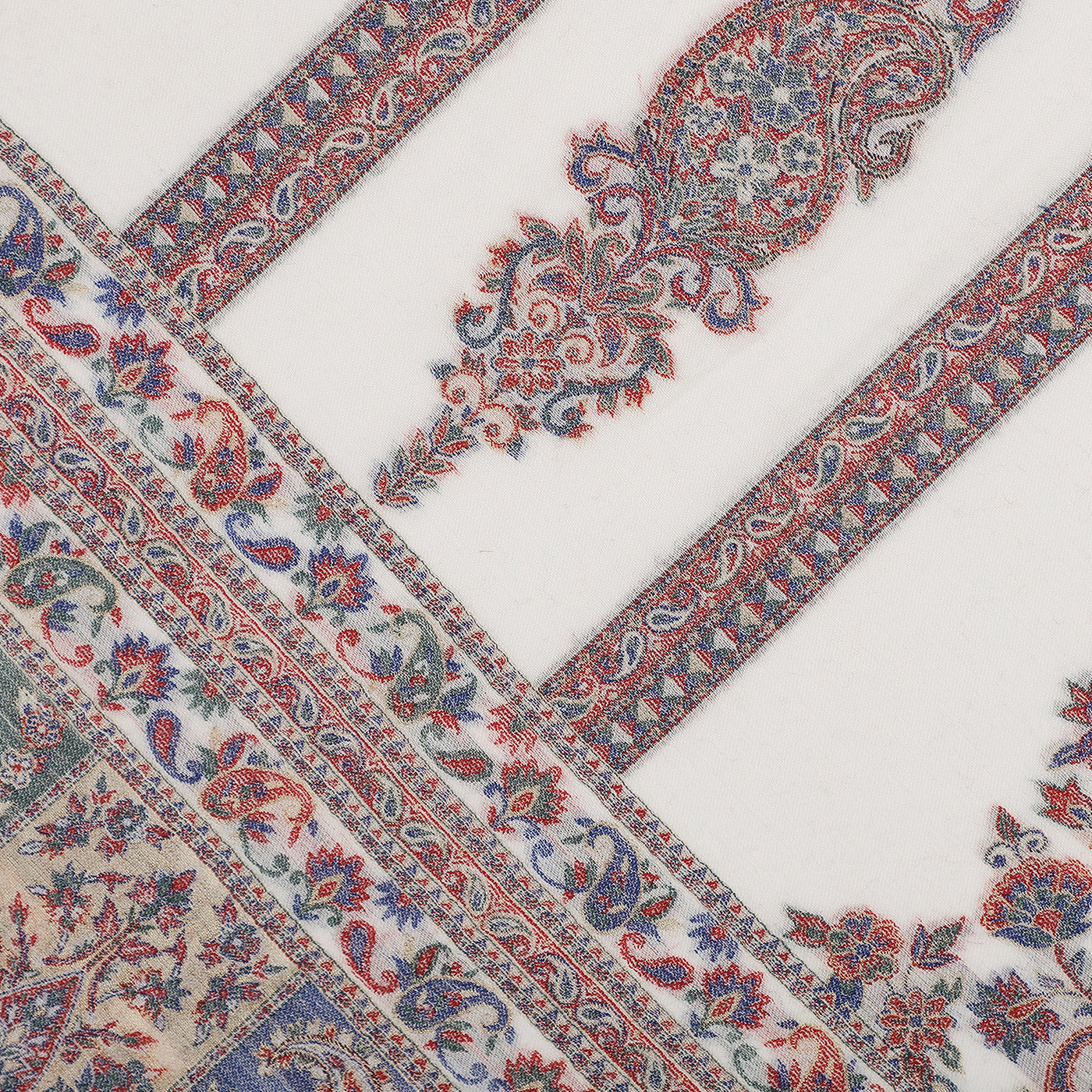 Kija Wool & Lurex Jacquard Stole