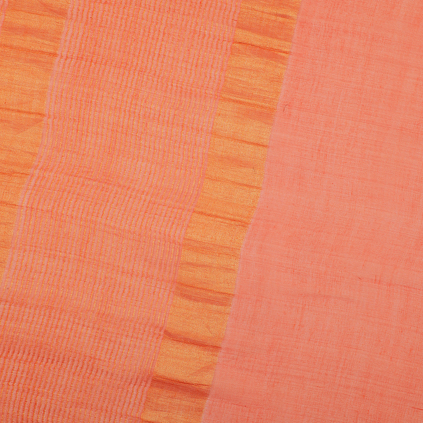Dark Rust Dobby Woven Zari Dupatta
