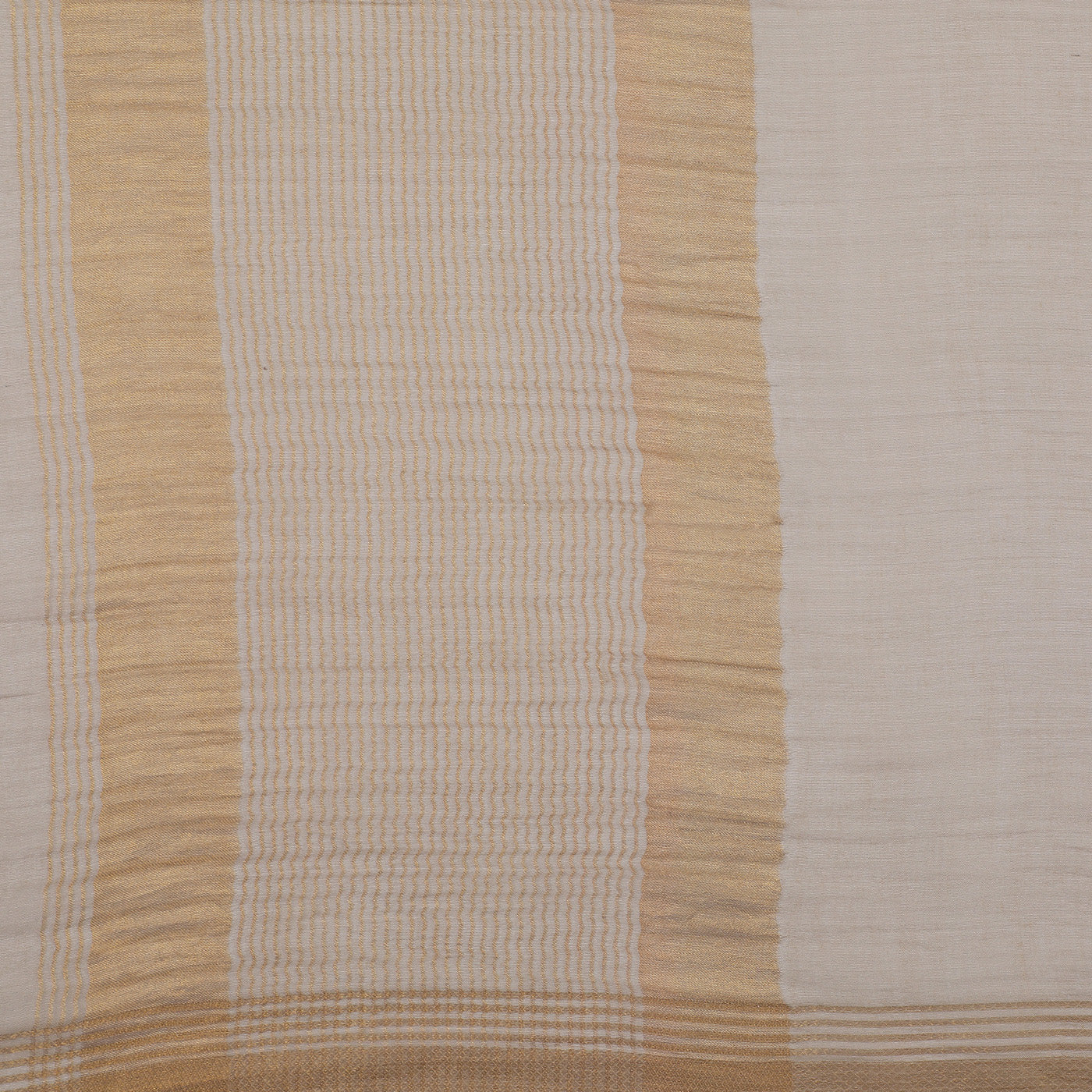 Grey Dobby Woven Zari Dupatta
