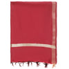 Dark Marron Cotton Silk Dobby Dupatta
