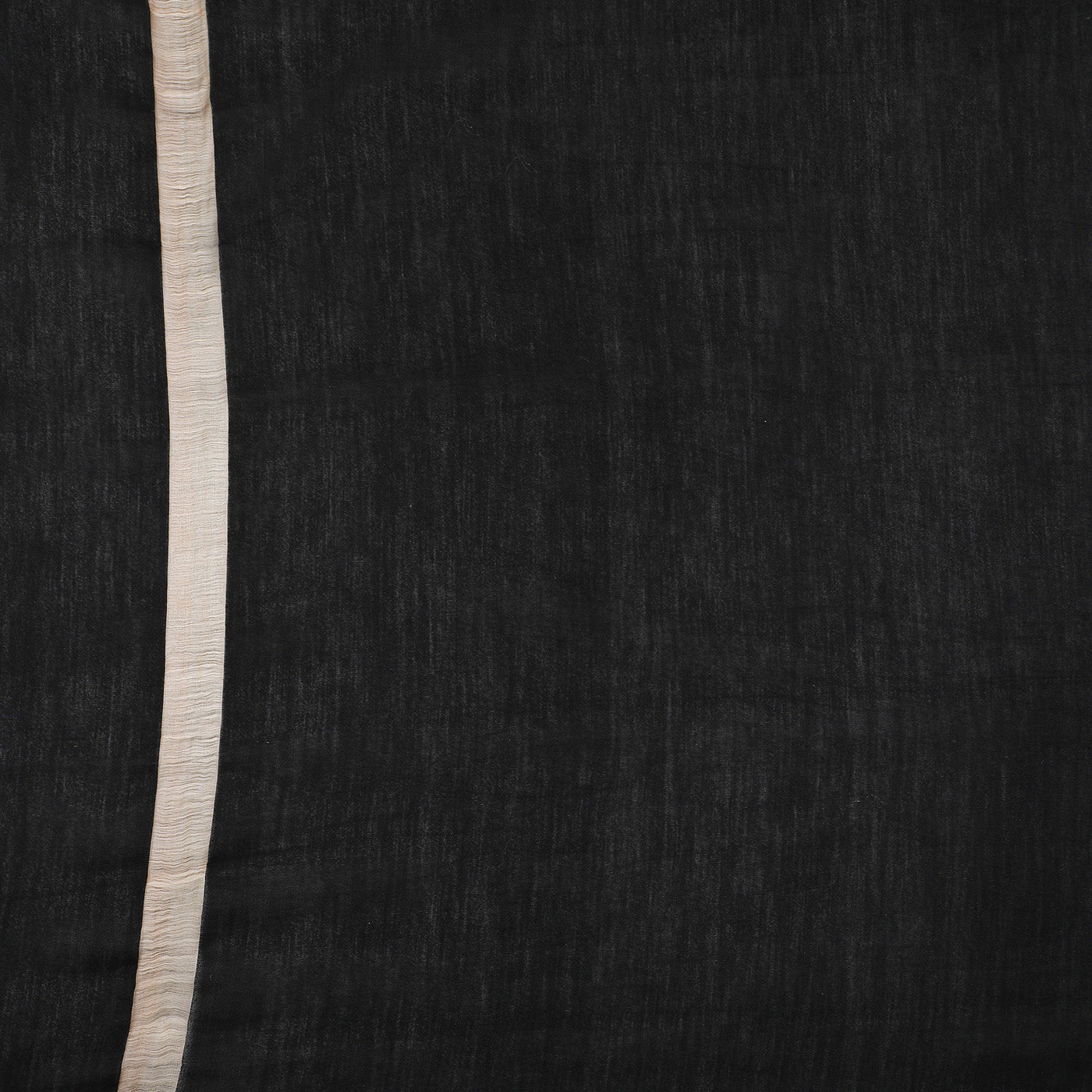Black Cotton Silk Dobby Dupatta