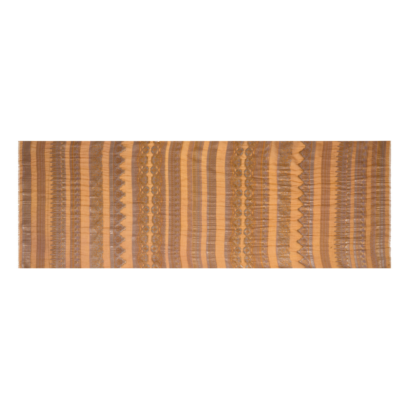 Stripe Graphics Jacquard Woven Design Dupatta