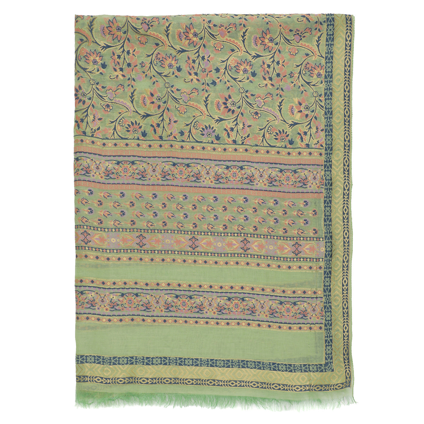 Pista Jacquard Blend Dupatta