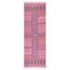Pink Silk Metallic Tencel Blend Woven Design Dupatta
