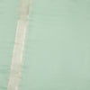 Sea Green Polyester Cotton Plain Dobby Dupatta